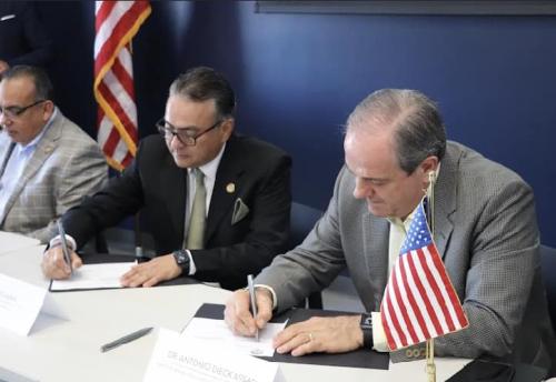 CAMCOIN - Ratificación de convenio CONALEP NL